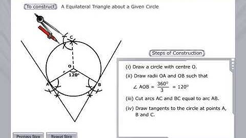 Equilateral Triangle Inscribed in a Circle - Fomula