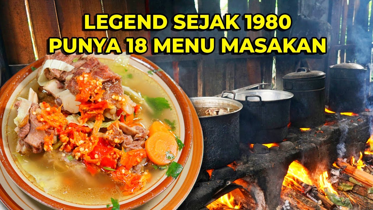 Legend Sejak 1980! Spesial Iga, Sekali Masak Sampe 3 Dandang Besar!