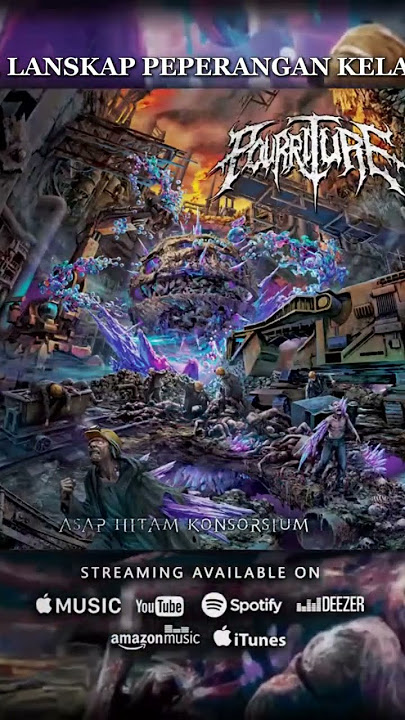 OUT NOW ! POURRITURE “ ASAP HITAM KONSORSIUM “ 2nd ALBUM! #pourrituredm #AsapHitamKonsorsium #shorts