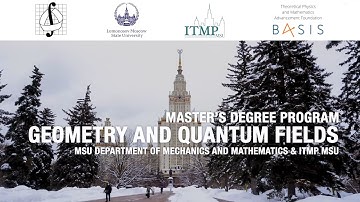 International Master program Geometry and Quantum Fields