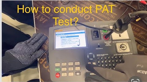 How to conduct PAT ( portable appliance test)? A basic practical guide of PAT.