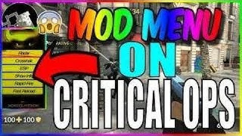 Critical Ops Mod Menu Free! Tutorial+ Free Download! (2017)