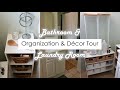 22 Organizing &amp; Decorating Tips | Bathroom &amp; Laundry Room Organization &amp; Decor Tour (2020)