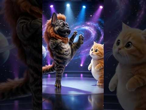 Bass Drop! 怪獸拍檔的重低音魔性狂抖 🐾✨#Frenchzilla #Oyen #Shorts #法鬥日常 #搞笑貓咪 #怪獸 #再會中港路Remix #HeavyBass #魔性抖動