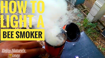 🌎 How to light a bee smoker (new beekeepers)