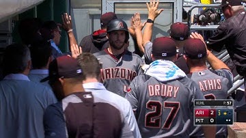 ARI@PIT: Lamb opens the scoring with a two-run triple