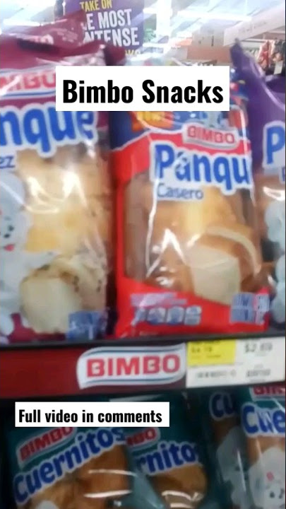 Bimbo Snack ❤ Would You Try? #bimbo #snacks #yisysnook #cookingreels