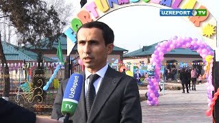 Aloqabankning moliyaviy ko'magida Quyichirchiqda bog'cha tashkil etildi