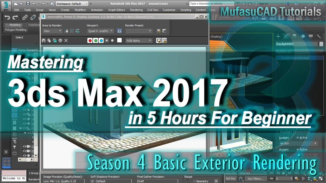 3ds max 2017 mental ray