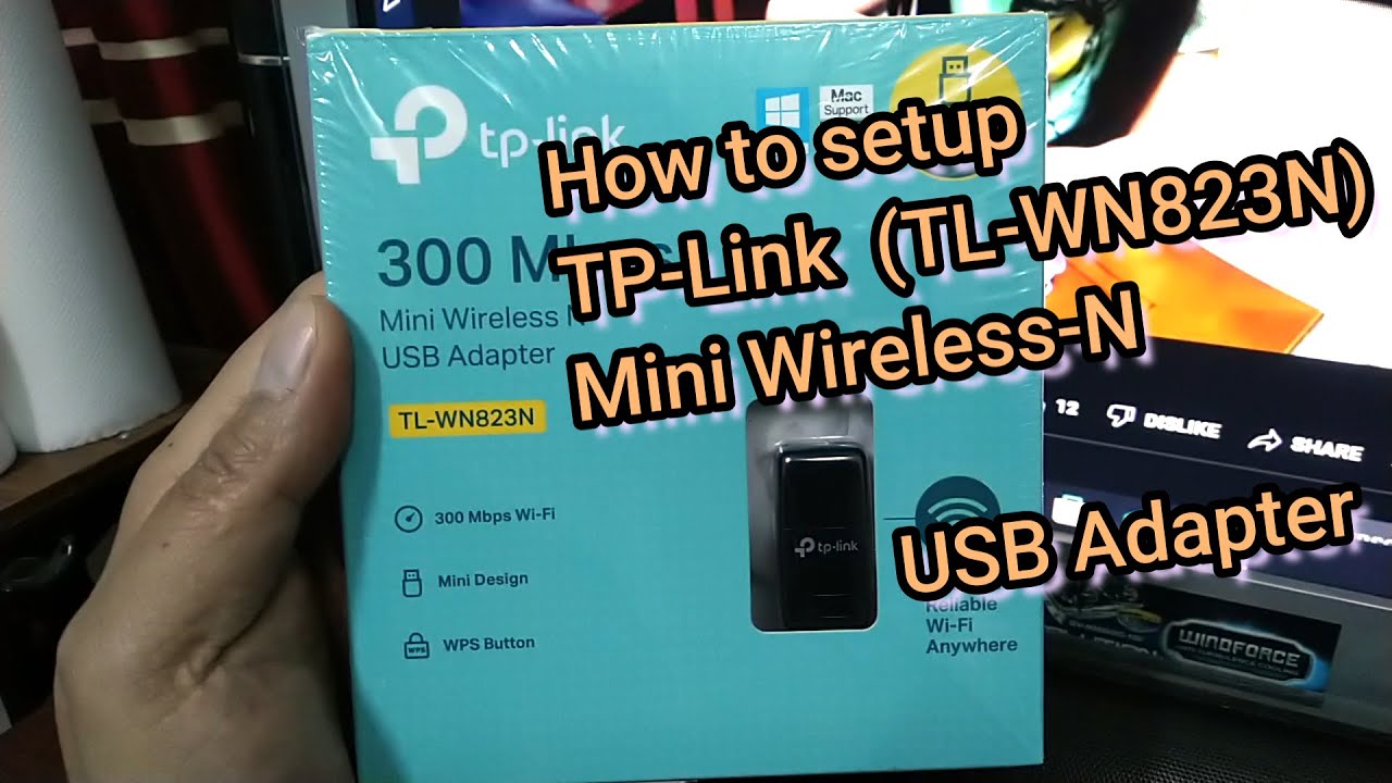 Installation of TP-Link Wireless-N USB - Adapter YouTube