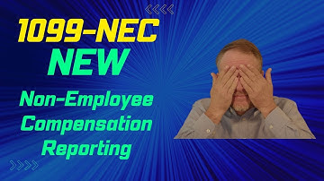 1099-NEC - NEW Nonemployee Compensation Reporting for 2020