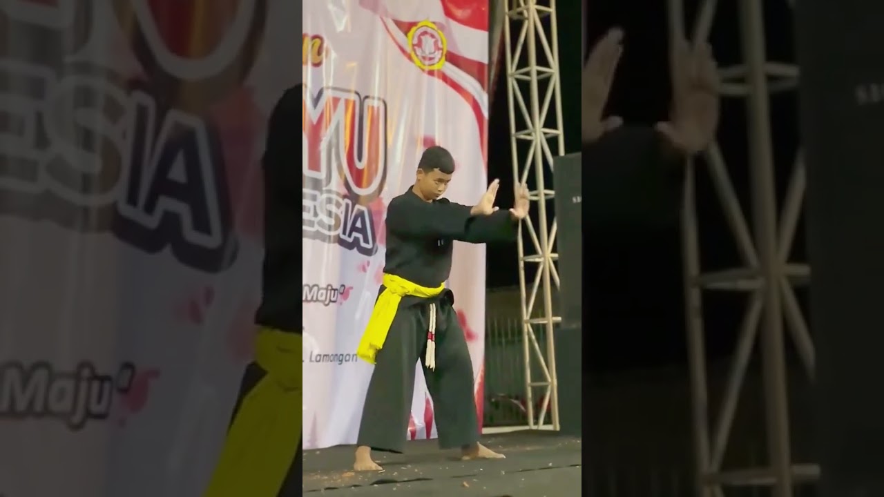 Aksi Solospel Kembangan Jurus Seni Pencak Silat Saudara PSHW TM / SH WINONGO STK MADIUN 
