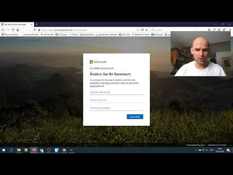 Erstlogin bzw. Initiallogin im Microsoft Account