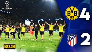 Borussia Dortmund-Atletico Madrid (4-2) Maç Özeti | Şampiyonlar Ligi Çeyrek Final 2. Maç ExxenSpor