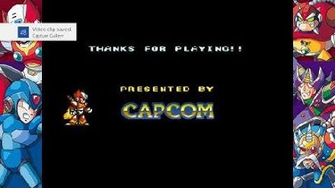 Mega Man X2 95% guide part4 ending and credits