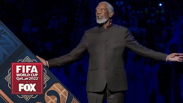Morgan Freeman kicks off the 2022 FIFA World Cup O...