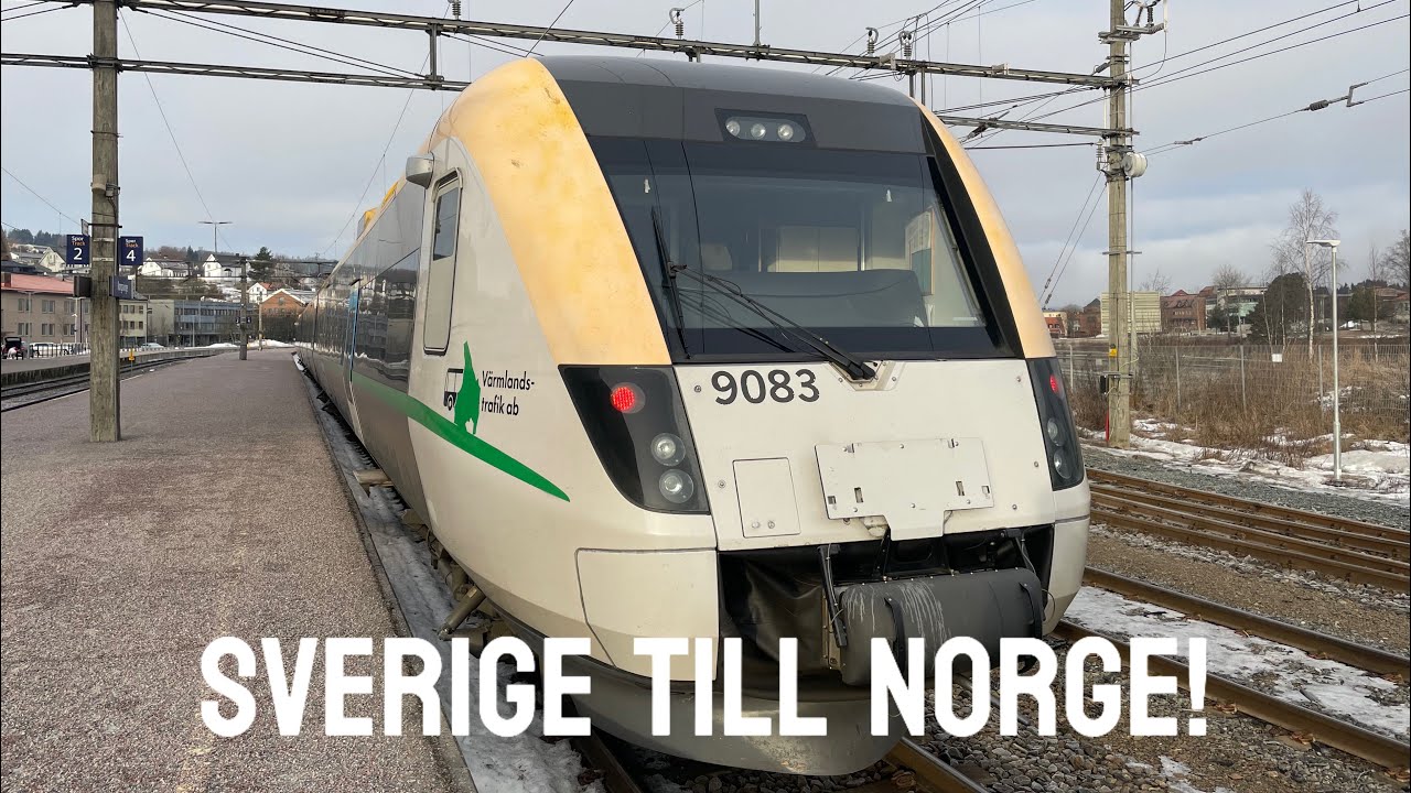 Karlstad Till Oslo Med VY Tåg!