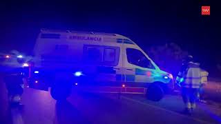 Accidente mortal en M116 km 8 Camarma de Esteruelas