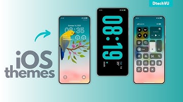 Best iOS 17 Themes for MIUI 14 | Best iOS themes with Dynamic Island, AOD, Standby & More