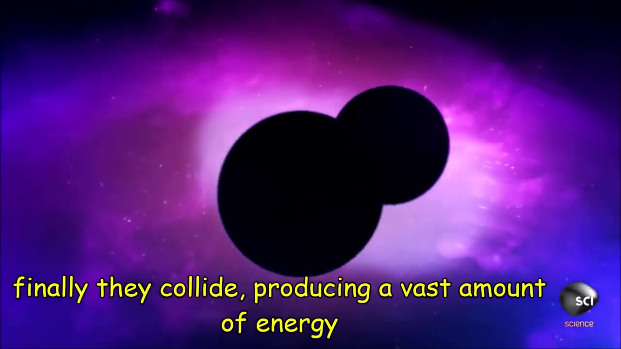 What Happens Just When Two Massive Black Holes Collide In The Space ...