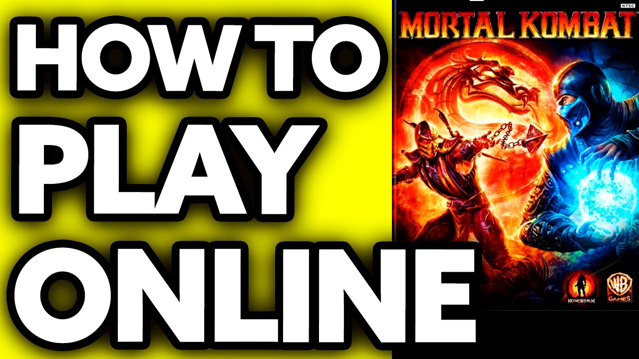 How To Play Mortal Kombat 9 Online (ONLY Way!) 