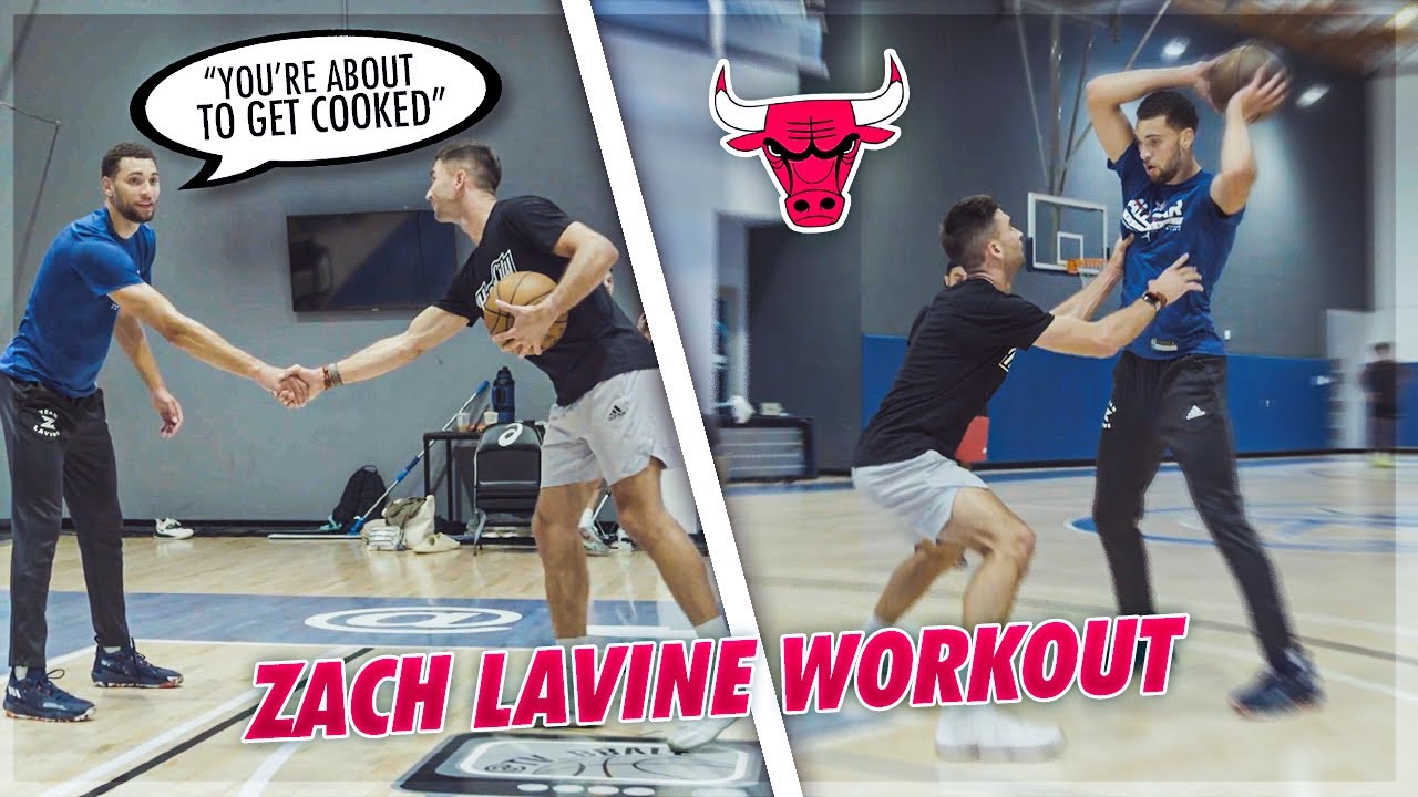 Watch Zach LaVine and Alex Caruso Destroy a Workout (and the Rim) -  Bleacher Nation