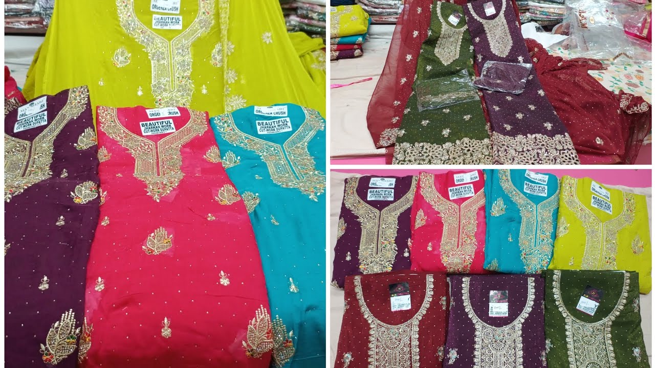 700₹ में इतने फैंसी ♥️पार्टी वियर सूट हेवी चुनी के साथ ☎️ 94663-86971 🙏🙏