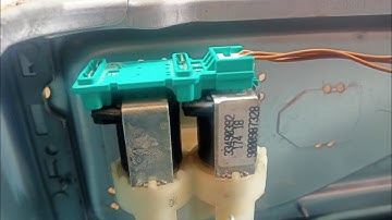HOW TO TWO WAY VALVE CHANGING for BOSCH WASHING MACHINE  ( FRONT LOAD )