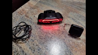 Yakalla Smart Bike Tail Light with Turn Signals and Brake Light, USB Rechargeable. Review