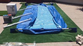 Unboxing & Montaje Piscina | Piscina Intex Rectangular Frame | Depuradora Intex 2006l/h TecnoFanes