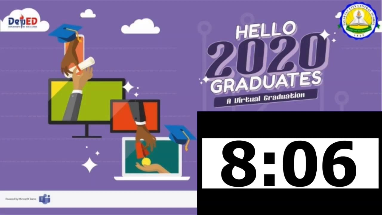 TAGAYTAY CITY CENTRAL SCHOOL VIRTUAL GRADUATION 2020 - YouTube