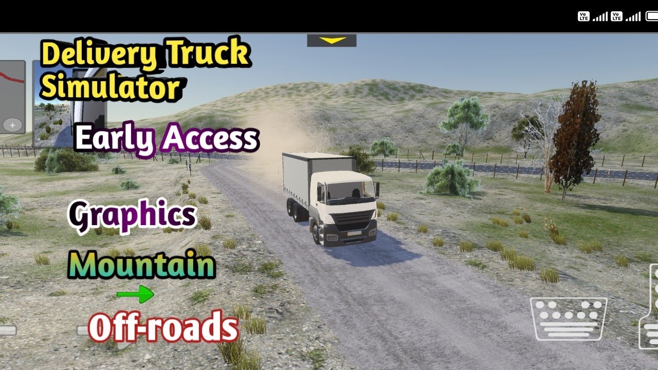 Delivery Truck Simulator Early Access | Stunning Graphics, Mountains & Extreme Off-Roads