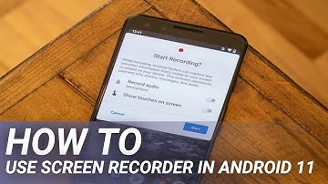 How to use Screen Recorder in Android 11