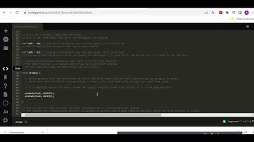 2 2 Blink LED on Particle Argon