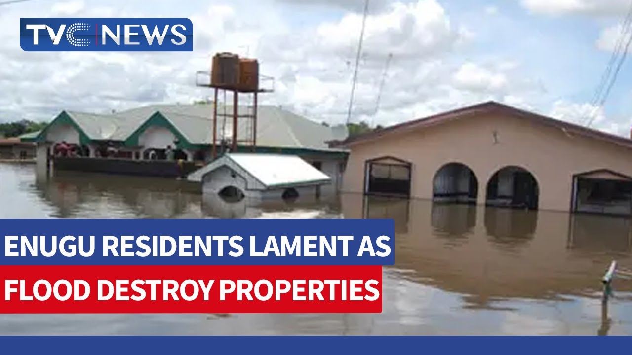 Enugu Residents Lament As Floods Devastate Of Farmland, Properties