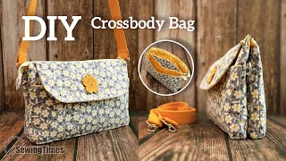 DIY Mother's Day Gift Idea  How to Make a Small Crossbody Bag with Pockets