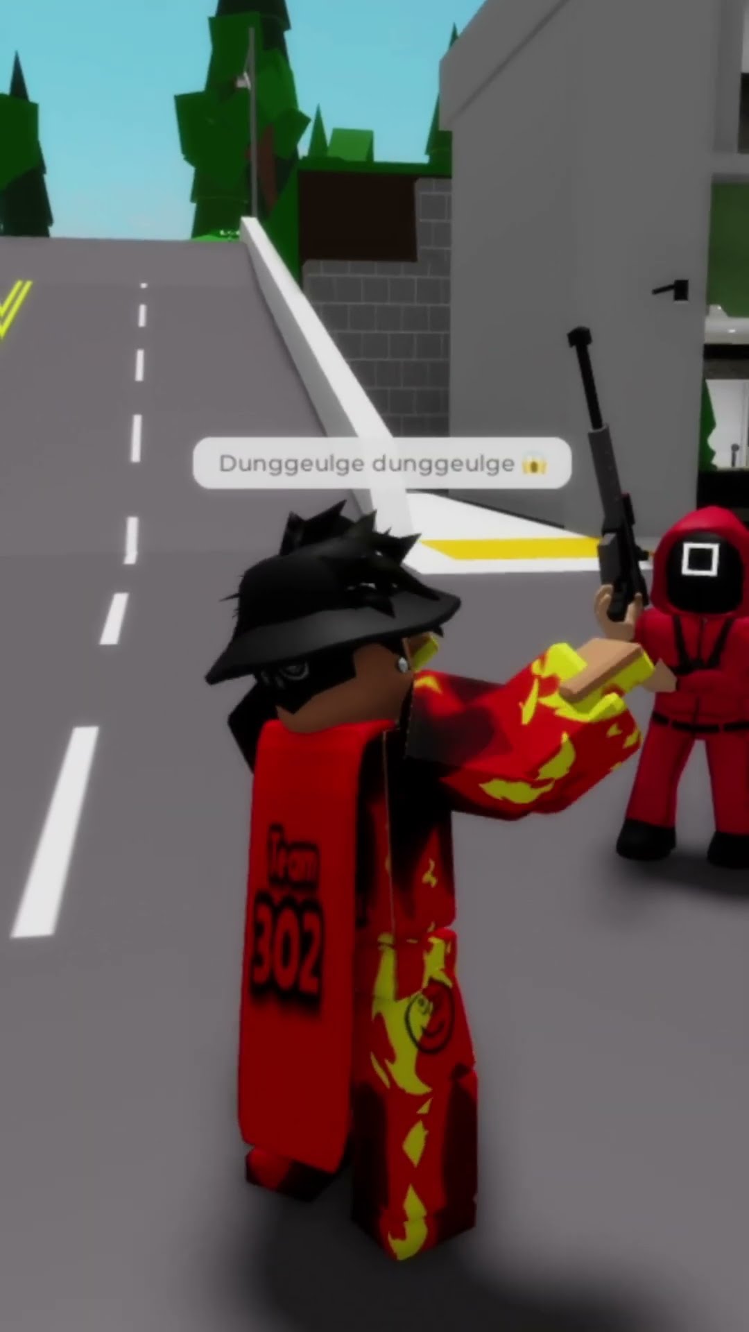 SQUID GAME MINGLE SONG in Roblox Brookhaven! ?? #shorts #roblox