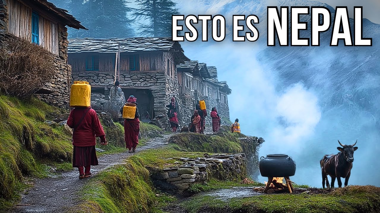 Así se vive en las ALDEAS MÁS AISLADAS de Nepal, el Corazón del Himalaya