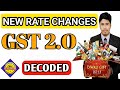 GST 2.0 Reform | New GST Rates come into effect on 22/09/2025 | GST New Rate Decoded | New GST Rules