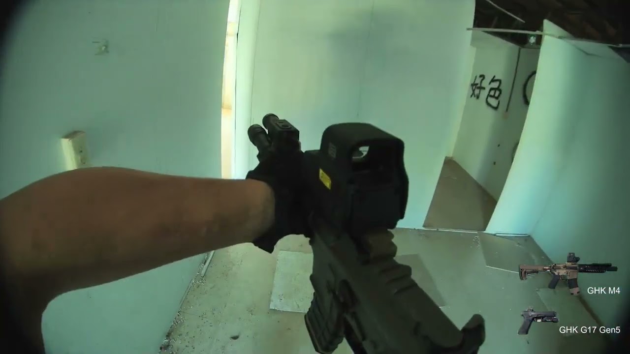 犀牛現代戰場/任務模式-攻堅戰 搶奪公事包/GHK M4 1.1J/GHK G17 Gen5/2024.11.03