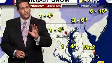 Tony's Forecast: How Much Snow?