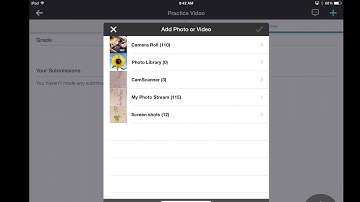 Create a video with the Schoology App