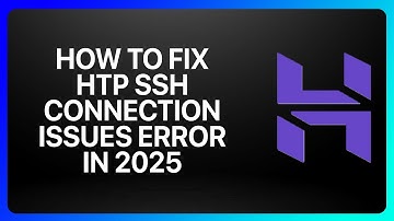 How To Fix Hostinger FTP SSH Connection Issues Error in 2025! Tutorial