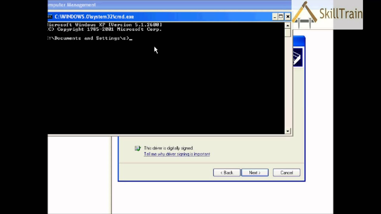 Learning to install the LAN Driver in Windows XP (Hindi) (हिन्दी) - YouTube