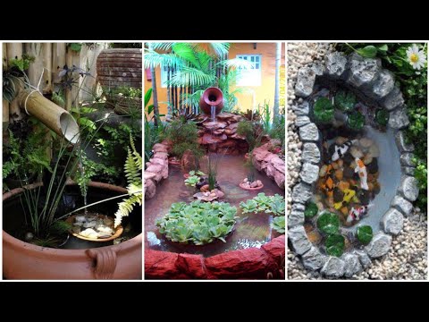 Small Oasis at Home: 16 Mini Pond Ideas for Gardens