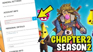 How To Change Your Fortnite Name Chapter 2 Season 2 How To Change Your Epic Games Name Youtube