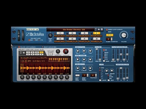 Propellerheads Reason 10 #1 | Making Drum Pattern with Dr. Octo Rex