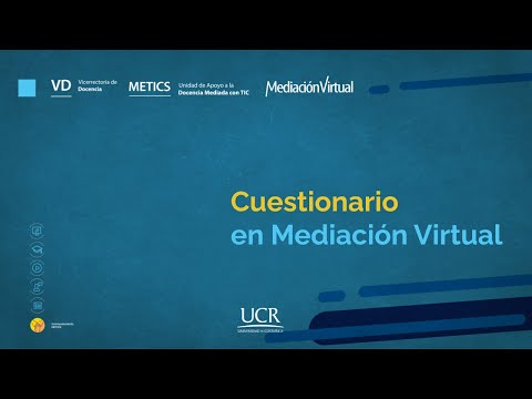 ¿Cómo agregar un cuestionario en Mediación Virtual?