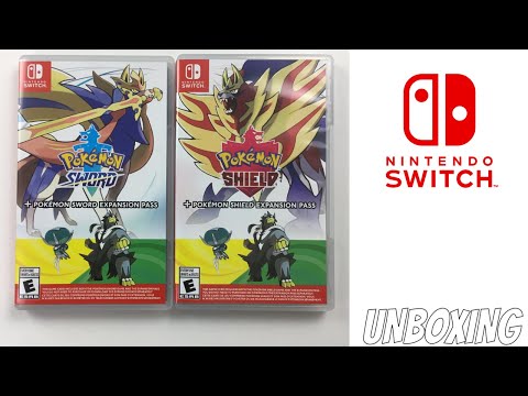 Pokemon Sword & Shield + Expansion Pass (Physical Cartridge) Unboxing &  Demo : r/pokemon