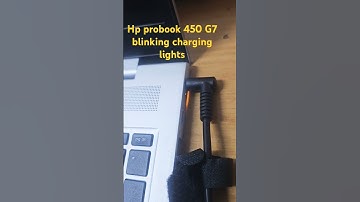 Hp probook 450 G7 not powering on blinking charger light